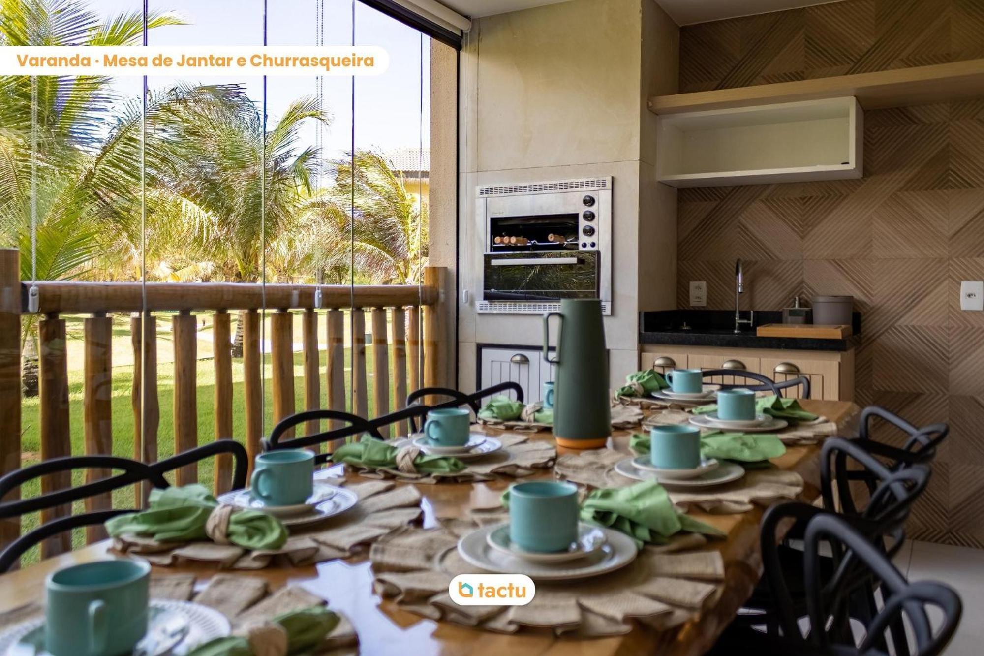 Terreo Enorme Luxuoso No Vg Sun Cumbuco Por Tactu Exterior foto