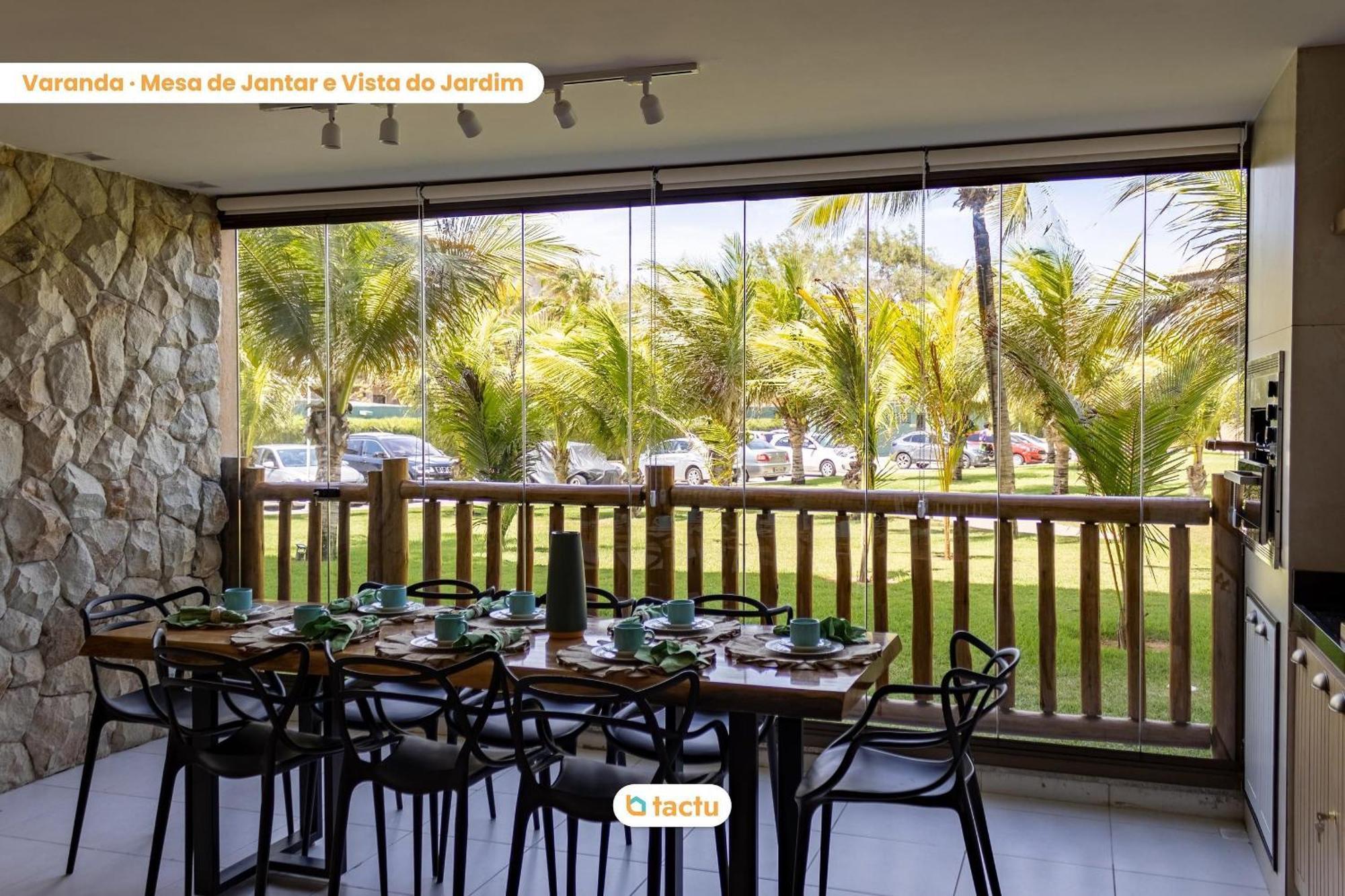 Terreo Enorme Luxuoso No Vg Sun Cumbuco Por Tactu Exterior foto